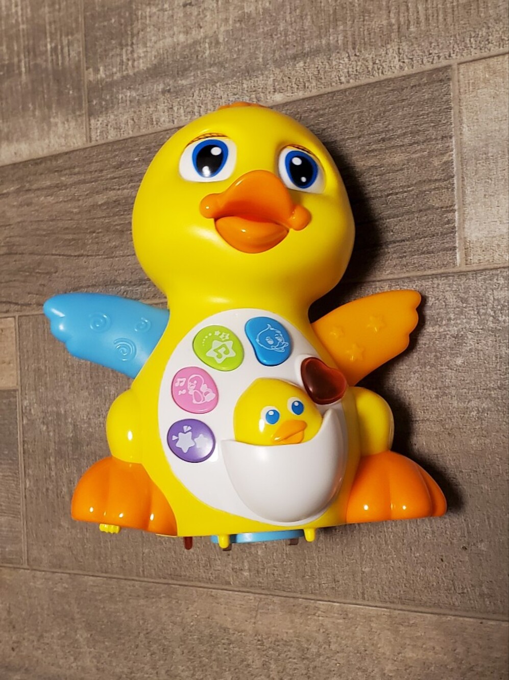 Interactive Yellow Musical Duck Toy for Kids